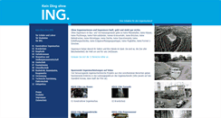 Desktop Screenshot of kein-ding-ohne-ing.de